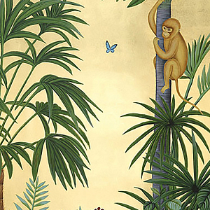 Обои ручная роспись Amazonia Deep Rich Gold