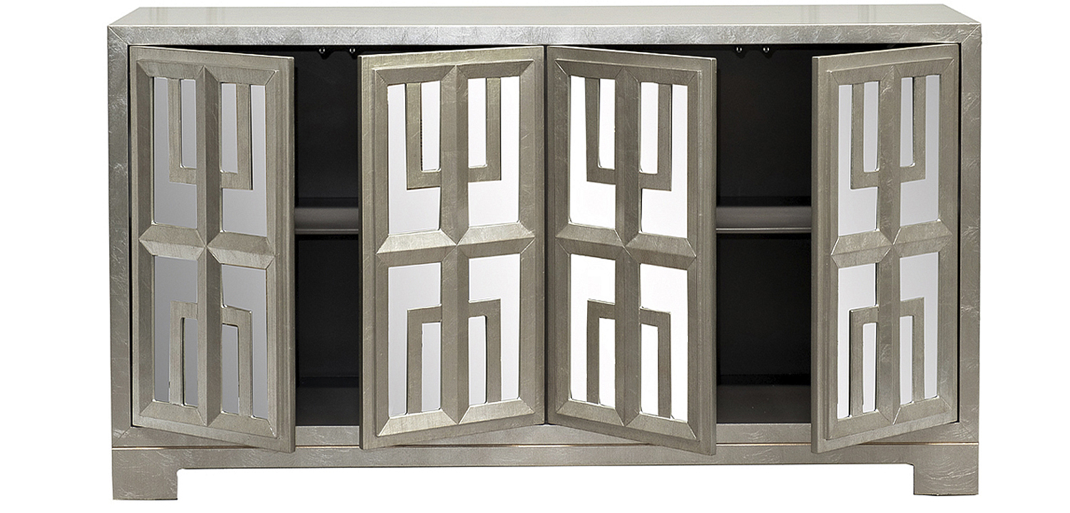 Комод в стиле Арт-деко с зеркальным фасадом Torben Chest of drawers mirror facade Комод в стиле Арт-деко с зеркальным фасадом Torben Chest of drawers mirror facade - Loft-Concept в Челябинске