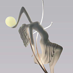 Торшер белая статуэтка Девушка Girl Carries Light Balls варинант исполнения - 2 | Loft Concept в Челябинске