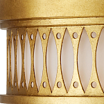 Потолочный светильник с фактурным золотым каркасом Exceptional Classic Design варинант исполнения - 2 | Loft Concept в Челябинске