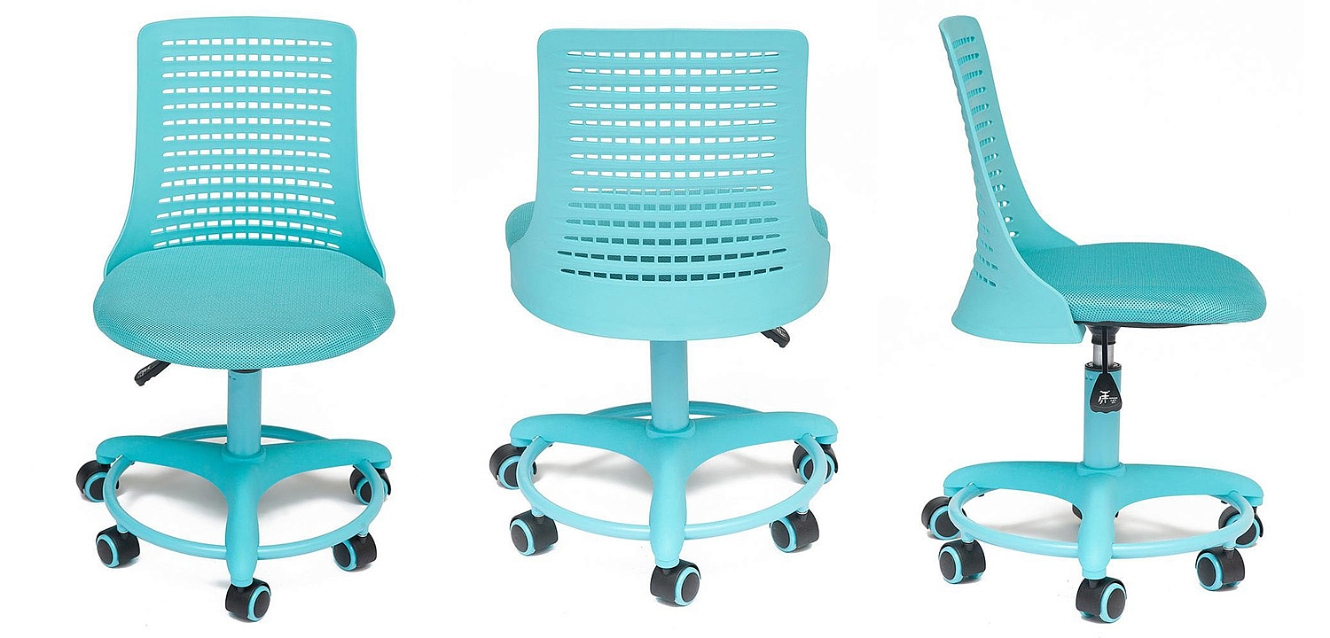 Кресло Bright Kiddie Office Chair blue Кресло Bright Kiddie Office Chair blue - Loft-Concept в Челябинске