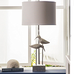 Настольная лампа с декором в виде птиц Coastal варинант исполнения - 2 | Loft Concept в Челябинске