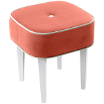 Квадратный мягкий пуф на белых ножках Winton Pouf Square варинант исполнения - 15 | Loft Concept в Челябинске