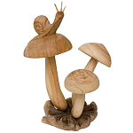 Статуэтка из дерева улитка Animals of the World варинант исполнения - 1 | Loft Concept в Челябинске