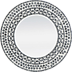 Настенное зеркало Black and white mosaic варинант исполнения - 1 | Loft Concept в Челябинске