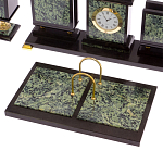 Настольный письменный набор из нефрита на ножках Executive Recruitment варинант исполнения - 2 | Loft Concept в Челябинске