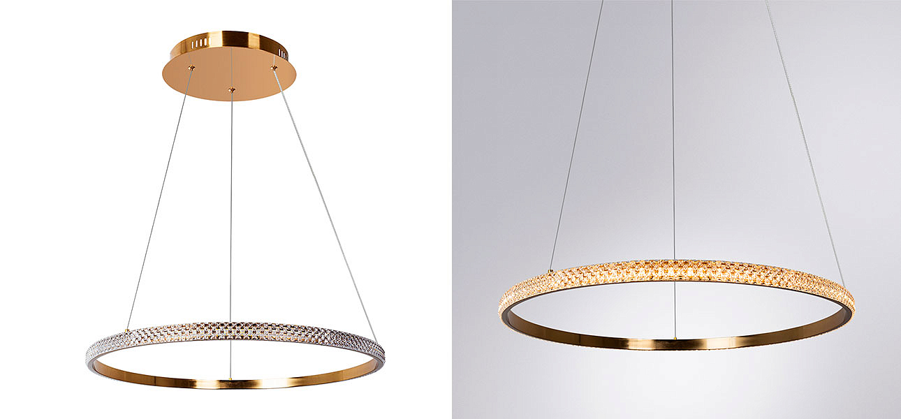 Люстра кольцо Bronze Rings of Venus Люстра кольцо Bronze Rings of Venus - Loft-Concept в Челябинске