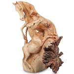 Статуэтка из дерева лошади Animals of the World 25 варинант исполнения - 1 | Loft Concept в Челябинске