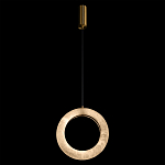 Подвесной светильник в форме кольца Cryptocrystalline Stone варинант исполнения - 2 | Loft Concept в Челябинске