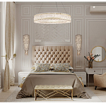 Бра с каскадом из прозрачного хрусталя и корпусом золотого цвета Constant Sparks варинант исполнения - 6 | Loft Concept в Челябинске