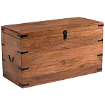 Деревянный сундук из массива манго Mango Wooden Chest Brown варинант исполнения - 1 | Loft Concept в Челябинске