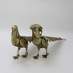 Статуэтка бронзовая пара Фазаны Bronze Birds варинант исполнения - 3 | Loft Concept в Челябинске