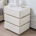 Умная прикроватная тумба с беспроводной зарядкой и подсветкой Smart Bedside Table варинант исполнения - 5 | Loft Concept в Челябинске