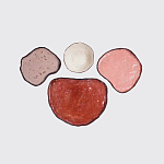 Сет из 4-х тарелок «QARTZITE» варинант исполнения - 1 | Loft Concept в Челябинске