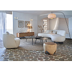 ТВ-тумба из массива тика Busto TV Stand варинант исполнения - 8 | Loft Concept в Челябинске