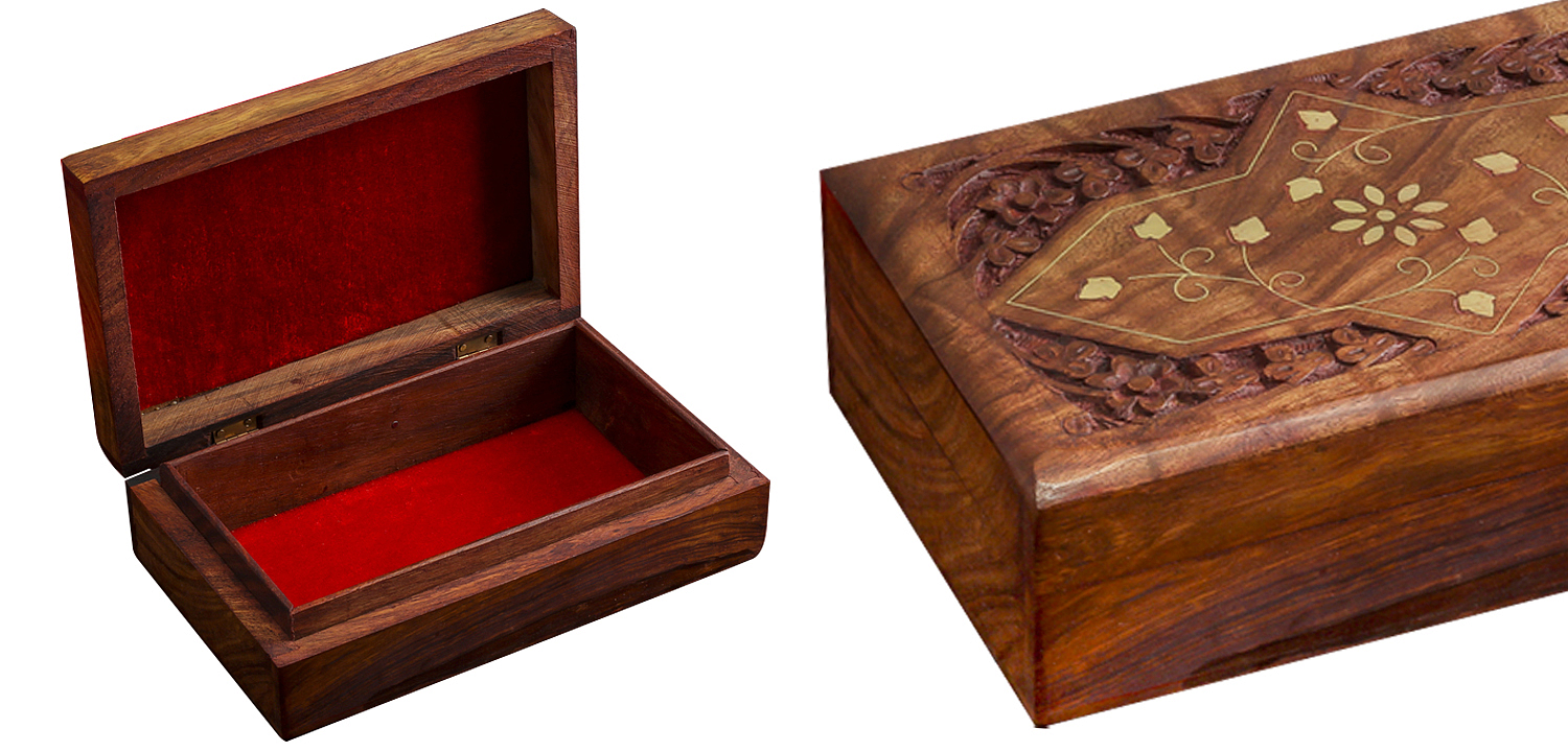 Шкатулка Damini Indian Inlay Box Шкатулка Damini Indian Inlay Box - Loft-Concept в Челябинске
