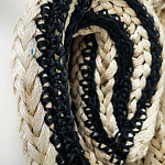 Арт-Объект из нитей Черно-Белый портрет Joana Schneider  варинант исполнения - 2 | Loft Concept в Челябинске