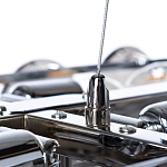 Люстра с круглыми стеклянными подвесками Cardiel Smok Glass Chandelier варинант исполнения - 5 | Loft Concept в Челябинске