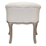 Кресло низкое в стиле прованс Бежевый Лен Louis French Armchair  варинант исполнения - 2 | Loft Concept в Челябинске