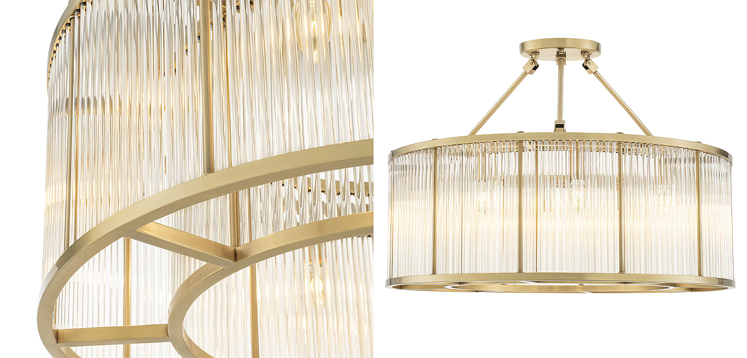 Потолочный светильник Eichholtz Ceiling Lamp Bernardi L Потолочный светильник Eichholtz Ceiling Lamp Bernardi L - Loft-Concept в Челябинске