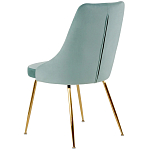 Стул в мятной велюровой обивке Ward Mint Velour Chair варинант исполнения - 4 | Loft Concept в Челябинске