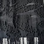 Гобелен из шерсти мериноса с узелками Ночь  варинант исполнения - 1 | Loft Concept в Челябинске