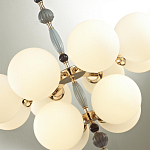 Люстра со вставками из керамики SkyEast 12 ламп варинант исполнения - 3 | Loft Concept в Челябинске