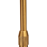 Торшер с мраморным столиком и золотым плафоном Ezio Floor Lamp варинант исполнения - 3 | Loft Concept в Челябинске