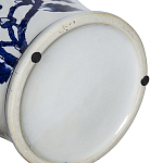 Ваза с крышкой и синим цветочным узором Blue & White Ornament  варинант исполнения - 4 | Loft Concept в Челябинске