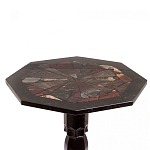 Кофейный стол из натуральных камней Змеевик и Яшма Natural Stone Tables варинант исполнения - 12 | Loft Concept в Челябинске