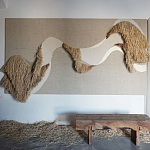 Декор настенный в Эко стиле Малибу wall panel Malibu Abstraction варинант исполнения - 1 | Loft Concept в Челябинске