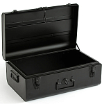 Металлический сундук Metal Chest Black варинант исполнения - 2 | Loft Concept в Челябинске