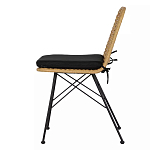 Стул с ротанговым плетением Wicker Stool без подлокотников варинант исполнения - 2 | Loft Concept в Челябинске