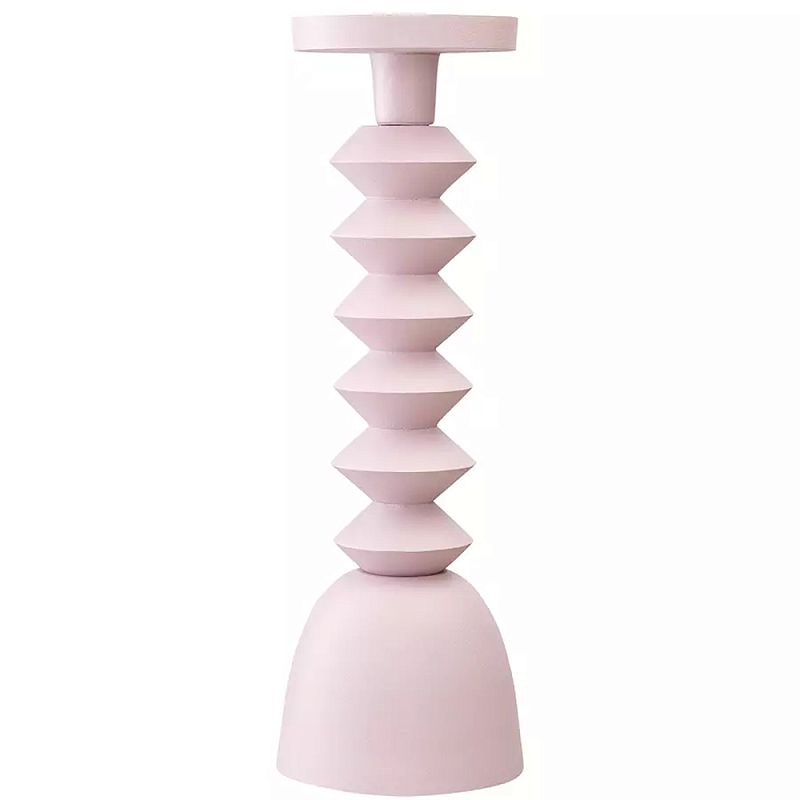 Подсвечник фигурный розовый Bright Accent 36 см Розовый Подсвечник фигурный розовый Bright Accent 36 см Розовый в Челябинске | Loft Concept