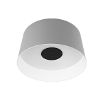 Потолочный светильник с цилиндрическим серым металлическим абажуром 25 Urban Dome варинант исполнения - 1 | Loft Concept в Челябинске