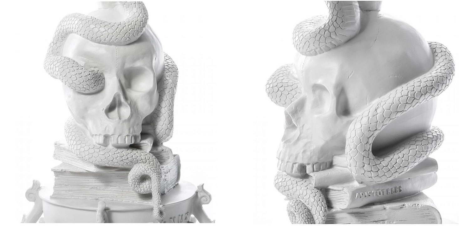 Подсвечник Seletti Giant Burlesque Skull White Подсвечник Seletti Giant Burlesque Skull White - Loft-Concept в Челябинске