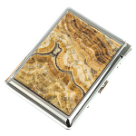 Портсигар с газовой зажигалкой из натурального камня Оникс Stone Cigarettes Cases варинант исполнения - 6 | Loft Concept в Челябинске