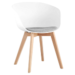 Стул из пластика с мягким сиденьем Eames варинант исполнения - 1 | Loft Concept в Челябинске