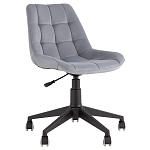 Мягкое компьютерное кресло Plushe Grey варинант исполнения - 1 | Loft Concept в Челябинске