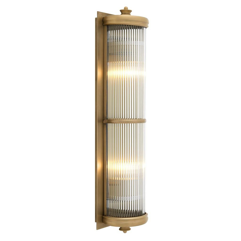 Бра Wall Lamp Glorious XL Brass Латунь Прозрачное Стекло Бра Wall Lamp Glorious XL Brass Латунь Прозрачное Стекло в Челябинске | Loft Concept