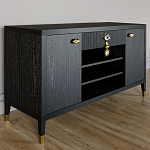 Комод-буфет Elsa Dreams Black с открытыми полками   варинант исполнения - 2 | Loft Concept в Челябинске