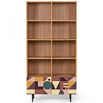 Широкий стеллаж с принтом Elise Rack варинант исполнения - 6 | Loft Concept в Челябинске