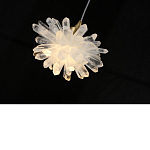 Подвесной светильник с натуральным горным хрусталем Crystal Shimmer варинант исполнения - 4 | Loft Concept в Челябинске