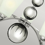 Люстра с матовыми конусными плафонами и декоративными элементами в форме шаров Hinkley варинант исполнения - 16 | Loft Concept в Челябинске