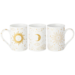 Кружка из фарфора с рисунком звезд и созвездий 300 мл Porcelain Astronomy Collection варинант исполнения - 1 | Loft Concept в Челябинске