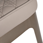 Стул барный светло-серый из экокожи Spectacular High Bar Stool варинант исполнения - 5 | Loft Concept в Челябинске