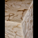 Торшер прямоугольный из натурального камня Calcite Geometry варинант исполнения - 10 | Loft Concept в Челябинске