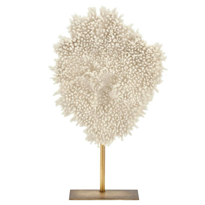 Статуэтка Coral With Base Белый Золотой Статуэтка Coral With Base Белый Золотой в Челябинске | Loft Concept
