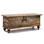 Сундук из массива манго Натуральный цвет варинант исполнения - 2 | Loft Concept в Челябинске