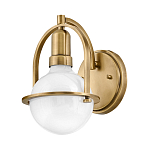 Бра с шарообразной белой лампой и декоративной рамкой Hinkley варинант исполнения - 1 | Loft Concept в Челябинске